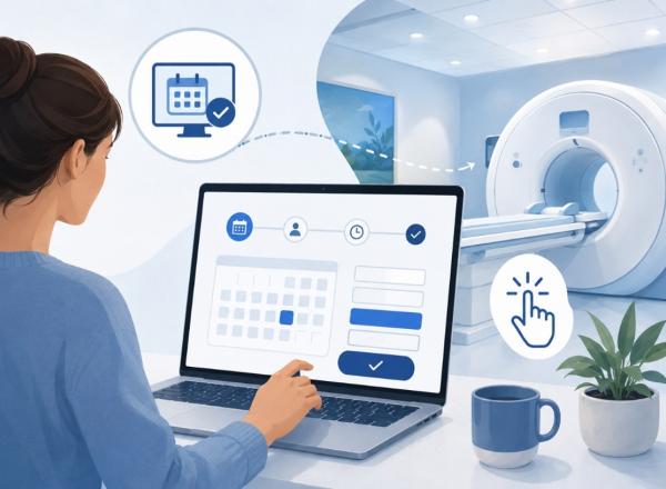 New! Book your MRI appointments in Radiology online