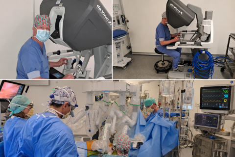 Première MIDCAB robotisée avec le DaVinci Xi