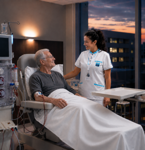 Evening Dialysis in Brussels: A New Flexible Solution at the Europe Hospitals